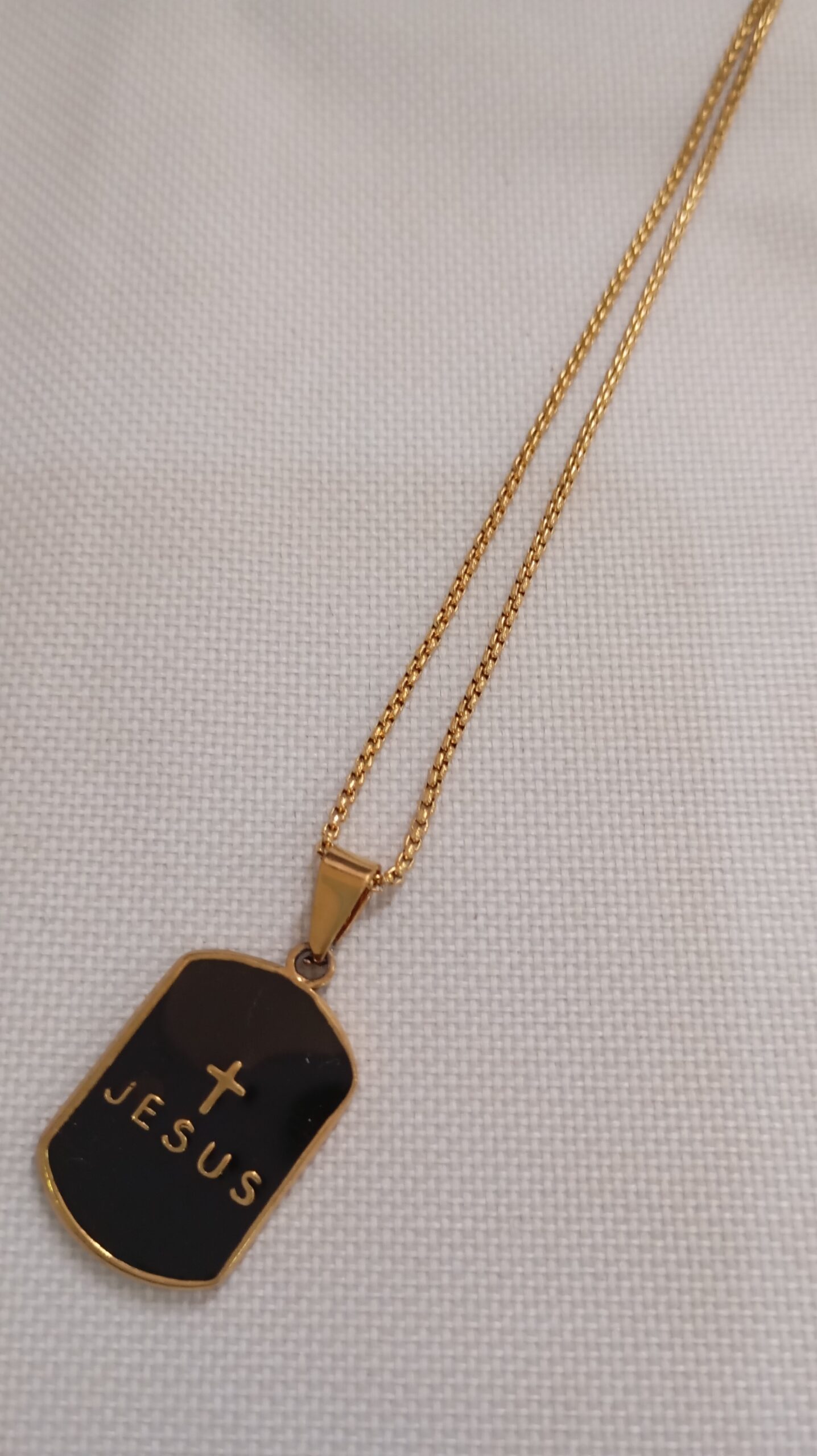 Jesus Tag Necklace