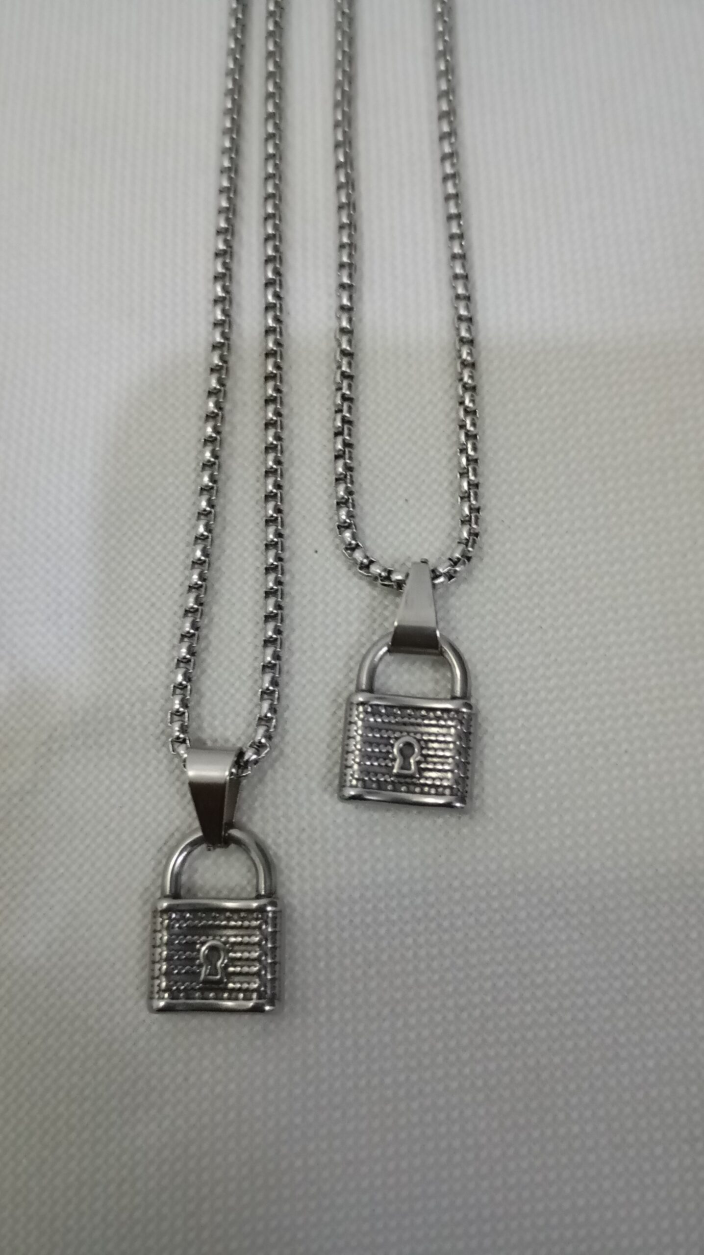 Padlock Pendant Necklace - Image 2