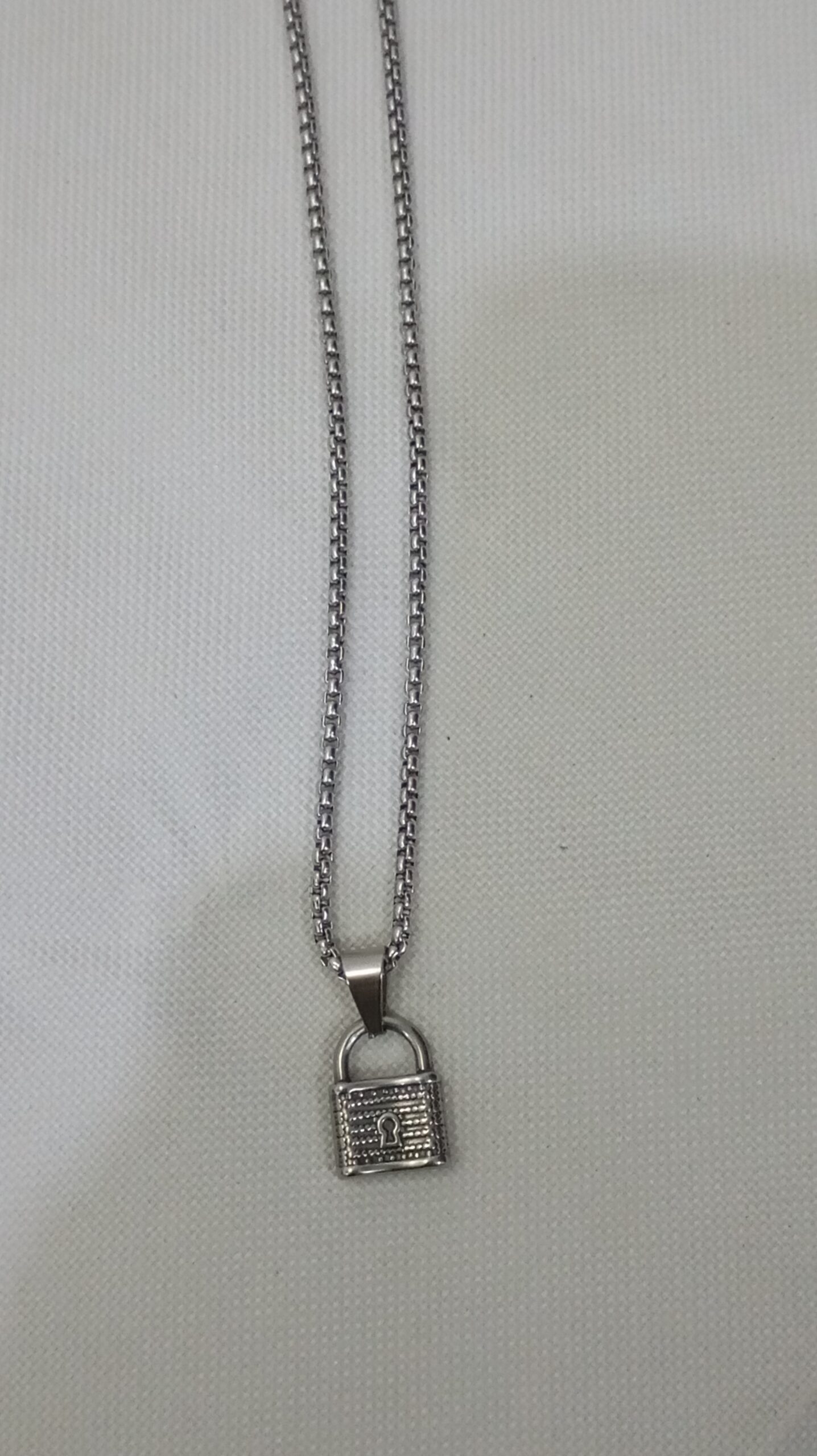Padlock Pendant Necklace