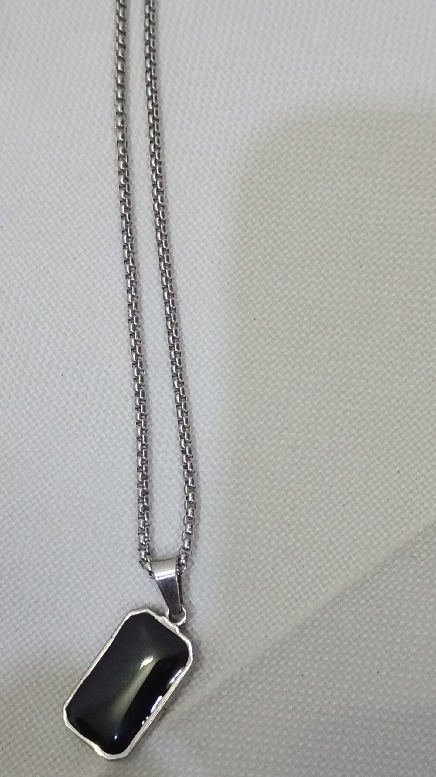 Radius Square Pendant Necklace - Image 3