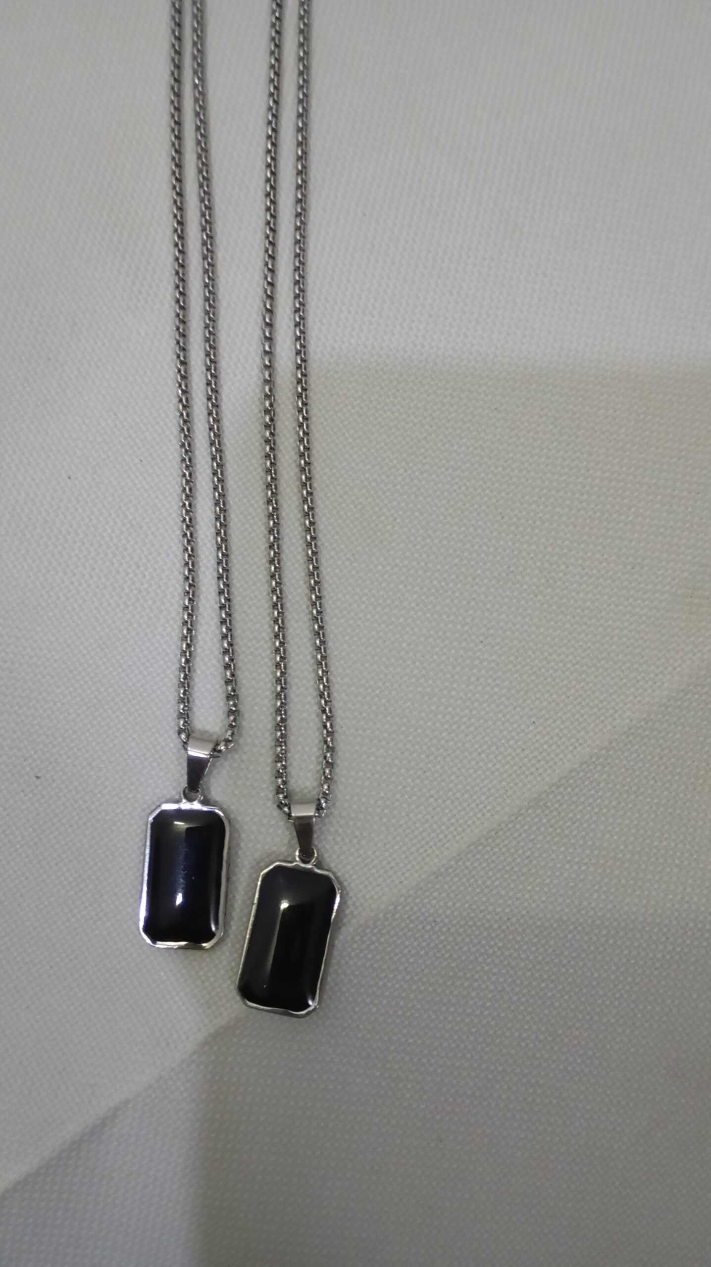 Radius Square Pendant Necklace - Image 2