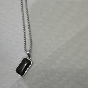 Radius Square Pendant Necklace