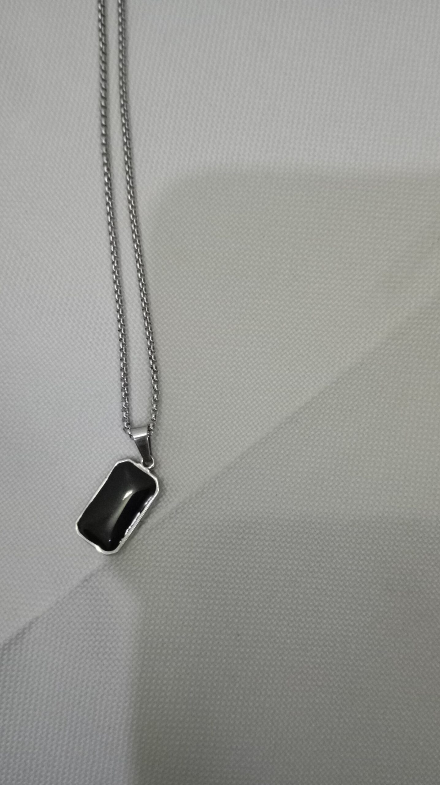 Radius Square Pendant Necklace