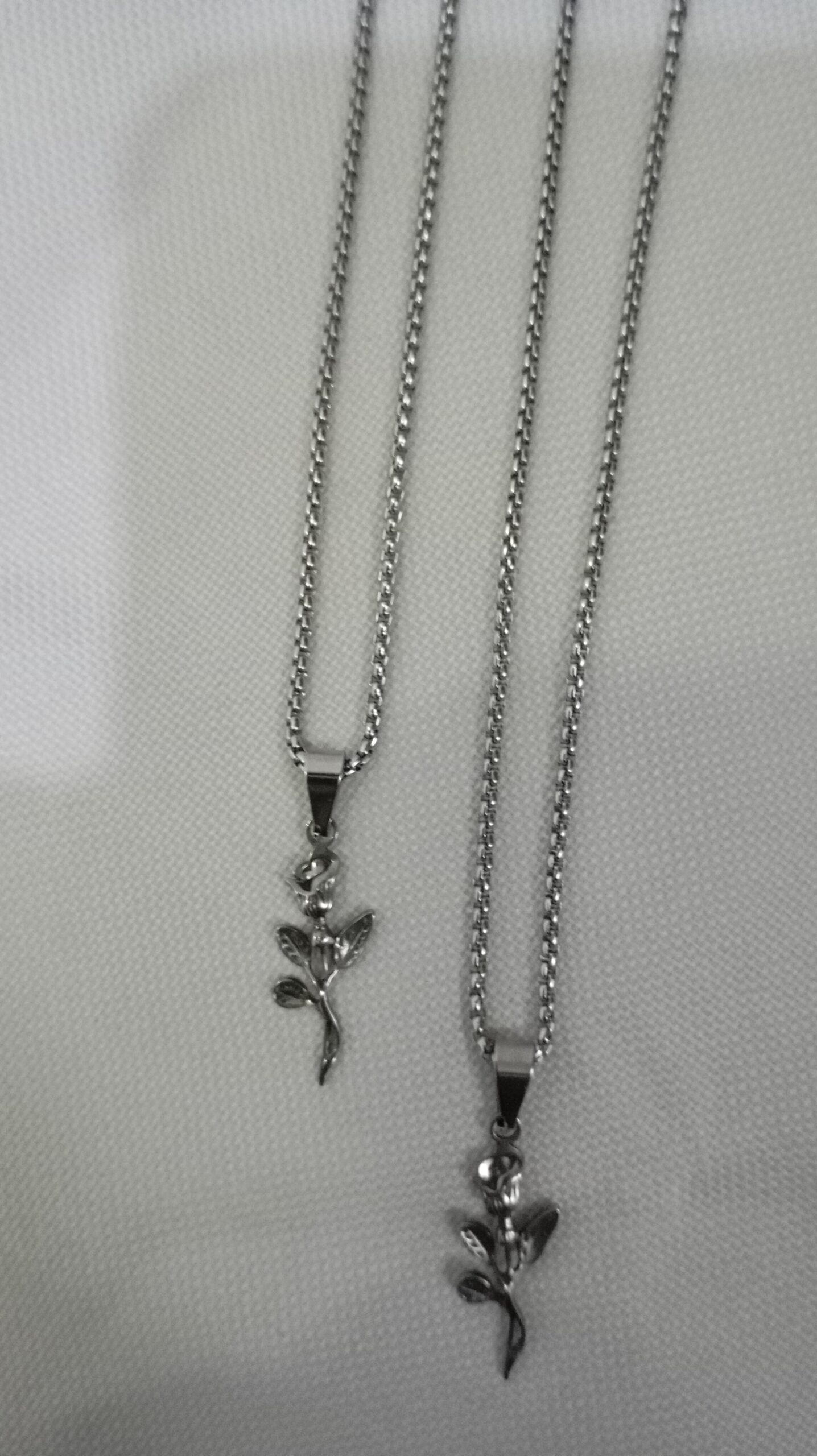Rose Pendant Necklace - Image 2