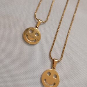 Smiley Face Pendant Necklace