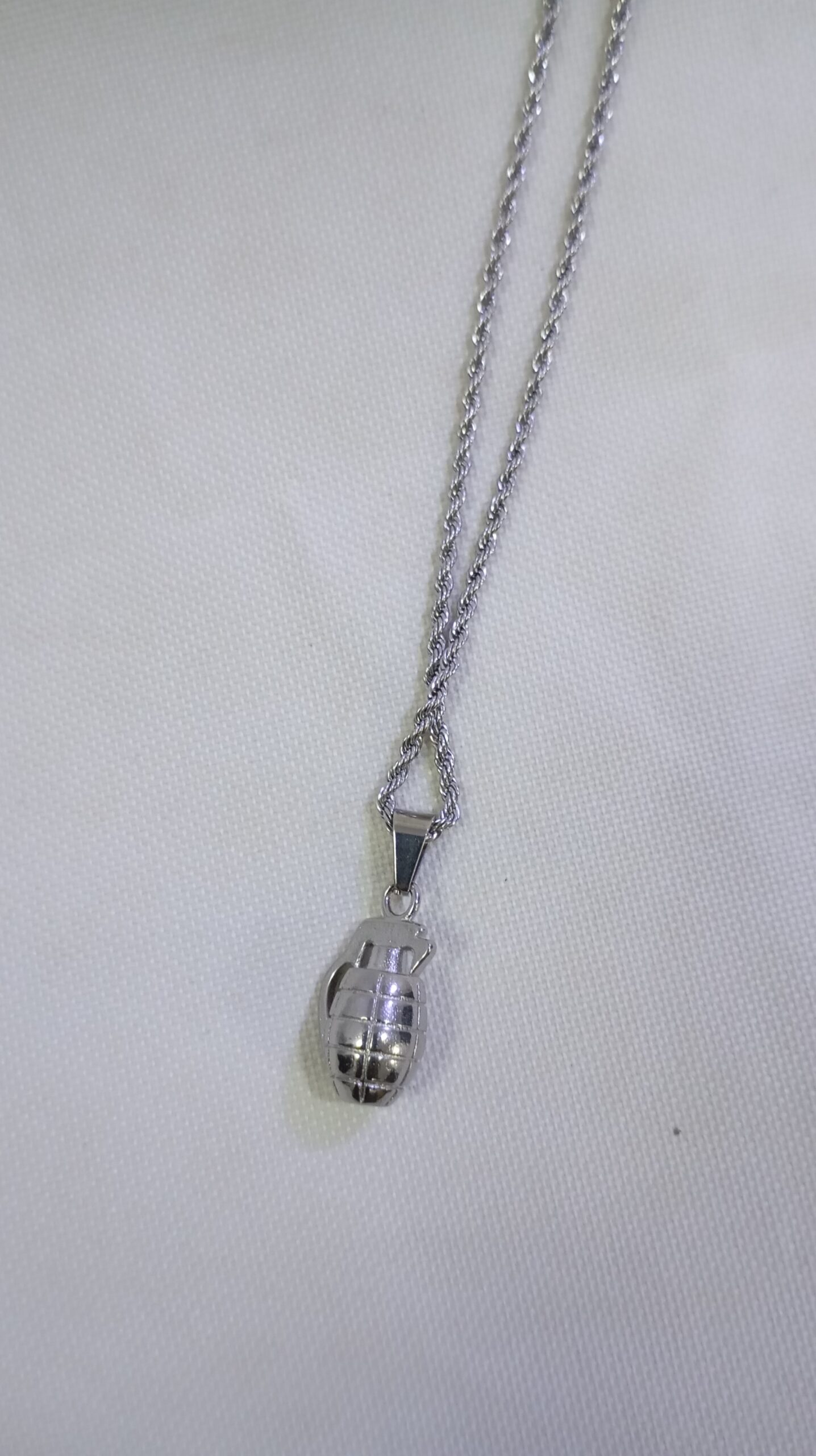 Grenade Pendant Necklace