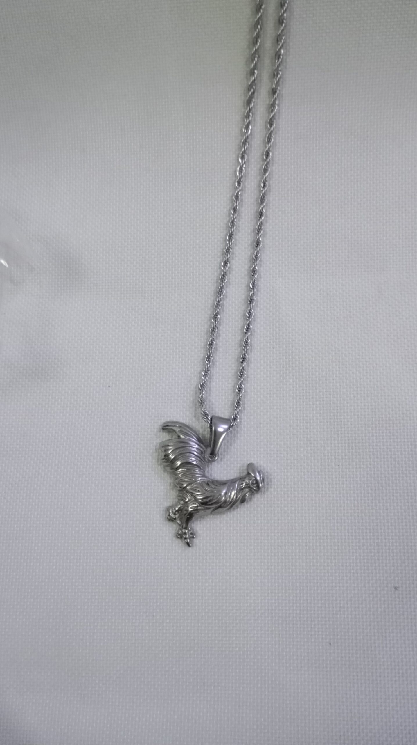 Rooster Pendant Necklace