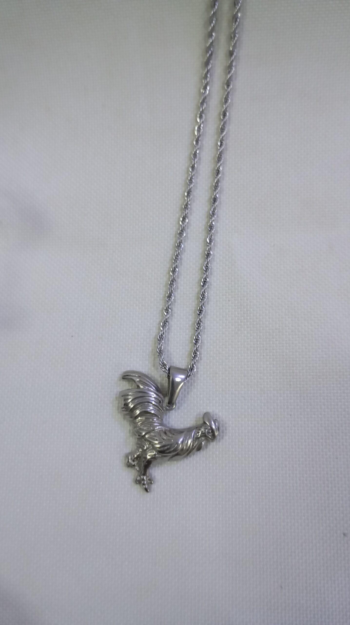 Rooster Pendant Necklace - Image 2