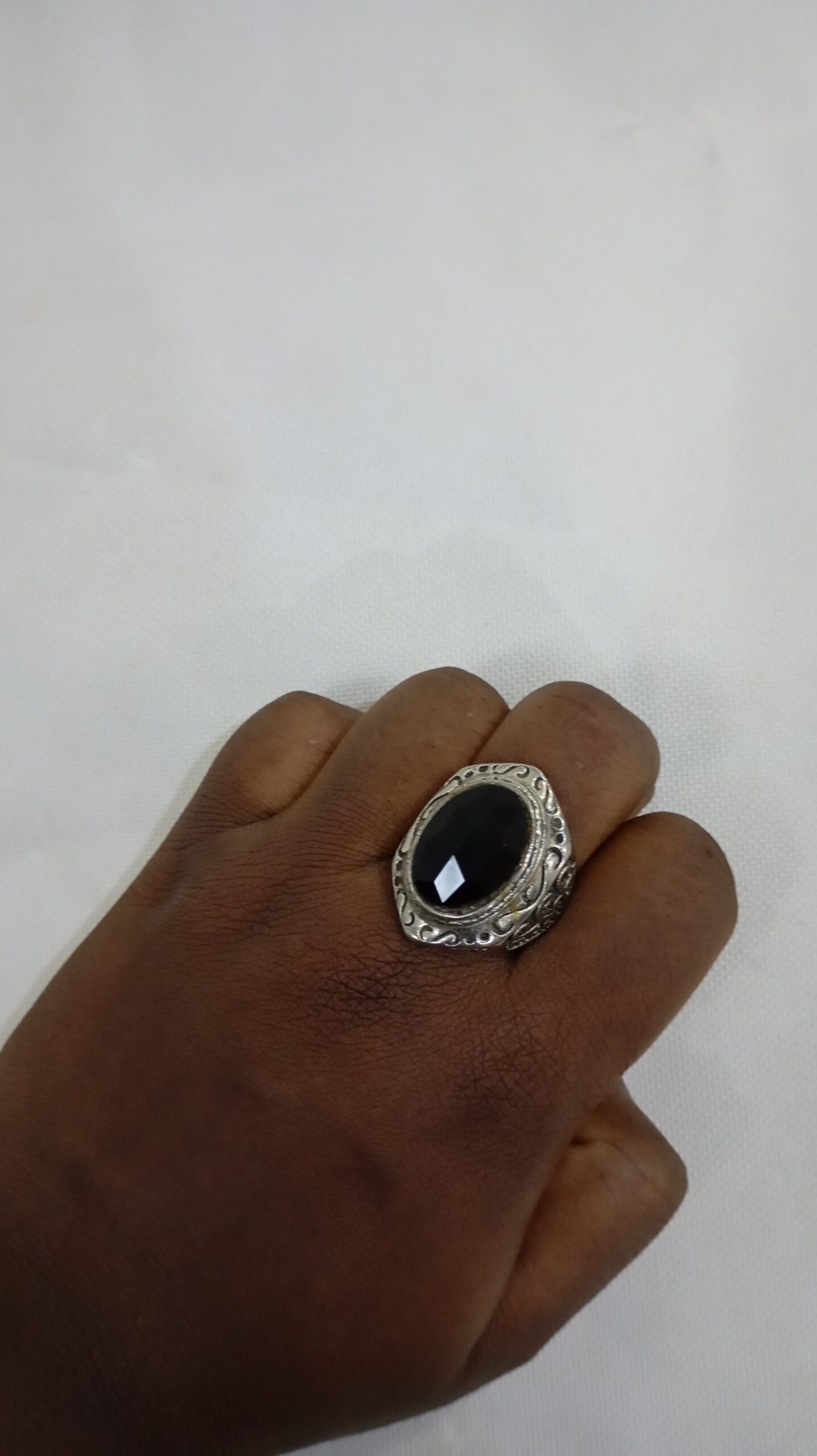 Stone Carved (Black-Gem) Mamba - Image 3